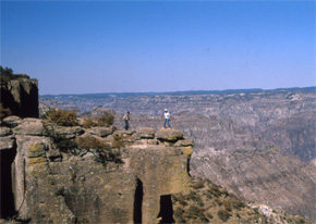 View of Copper Canyon's Balancing Rock